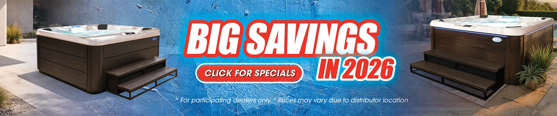 Calspas hot tub being used in a family setting - Nice