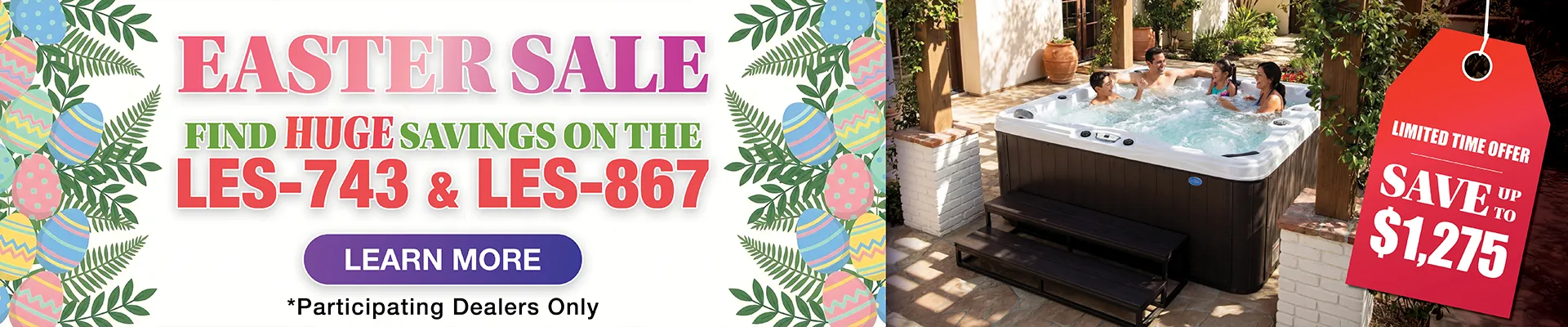 Calspas hot tub being used in a family setting - Nice